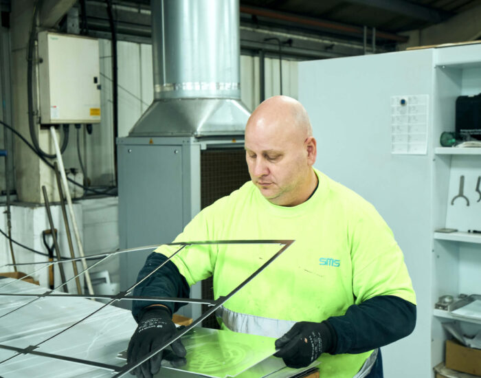 staff at SMS carrying out metal product assembly services