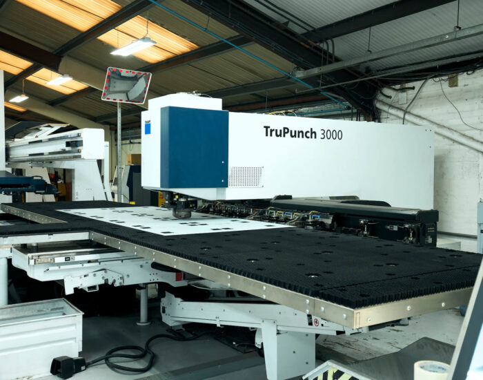 cnc punching services in Liverpool using the Trumpf TruPunch 3000